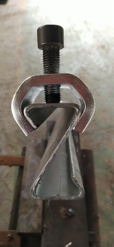 Steel guard rail Z post