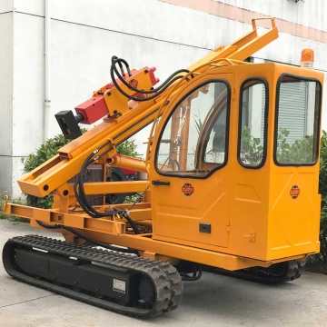 Steel Posts Hydraulic Crawler Pile Driver with Caterpillar