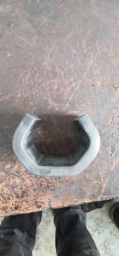 Steel guard rail Z post