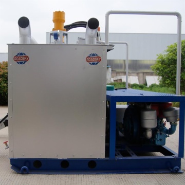 Dual-Fuel Road Marking Preheater